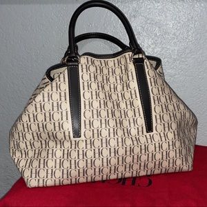 Carolina Herrera Monogram Handbag